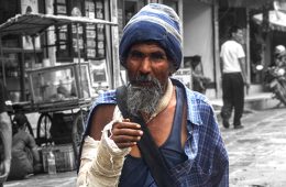 Fake Beggar