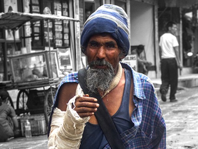 Fake Beggar